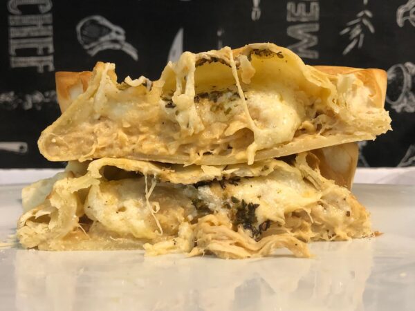 Crocante Redonda de Frango e Catupiry (250 gramas)