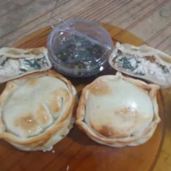 Empanada ricota e Espinafre